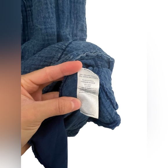 Faherty Isha Dress  Indigo - Picture 6 of 7